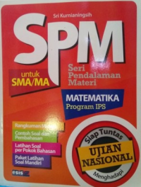 Image of SPM Matematika SMA dan MA Program IPS